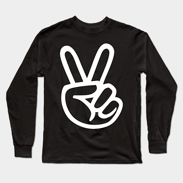 peace sign Long Sleeve T-Shirt by FromBerlinGift